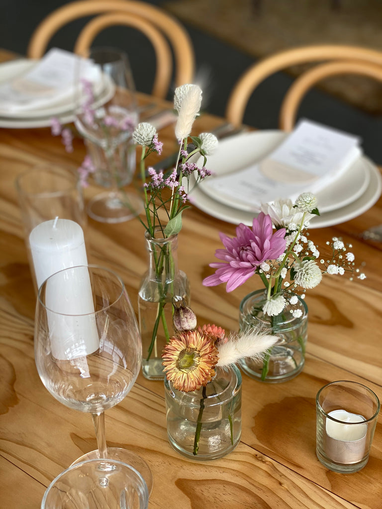 mudgee monkey florist table scape flowers